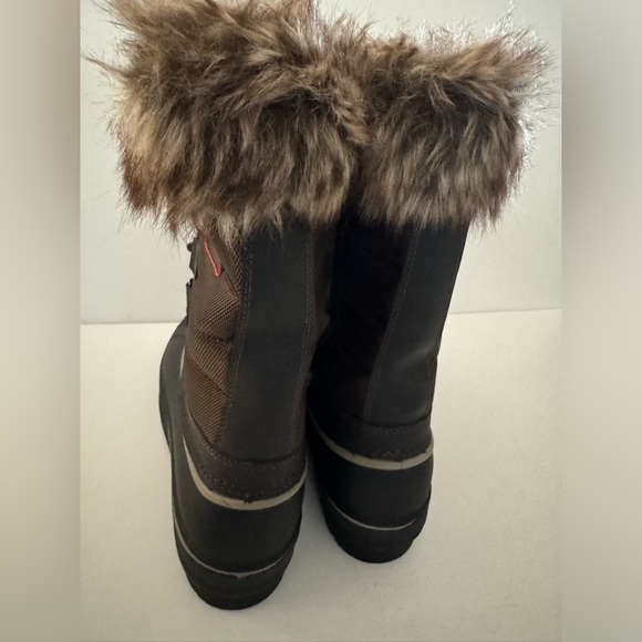 NWOT DREAM PAIRS Women's Warm Faux Fur Lined Mid Calf Winter Snow Boots, Size 7 - Picture 5 of 8